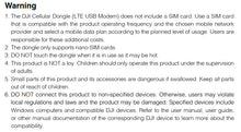 Load image into Gallery viewer, DJI 4G Cellular Dongle (LTE USB Modem)