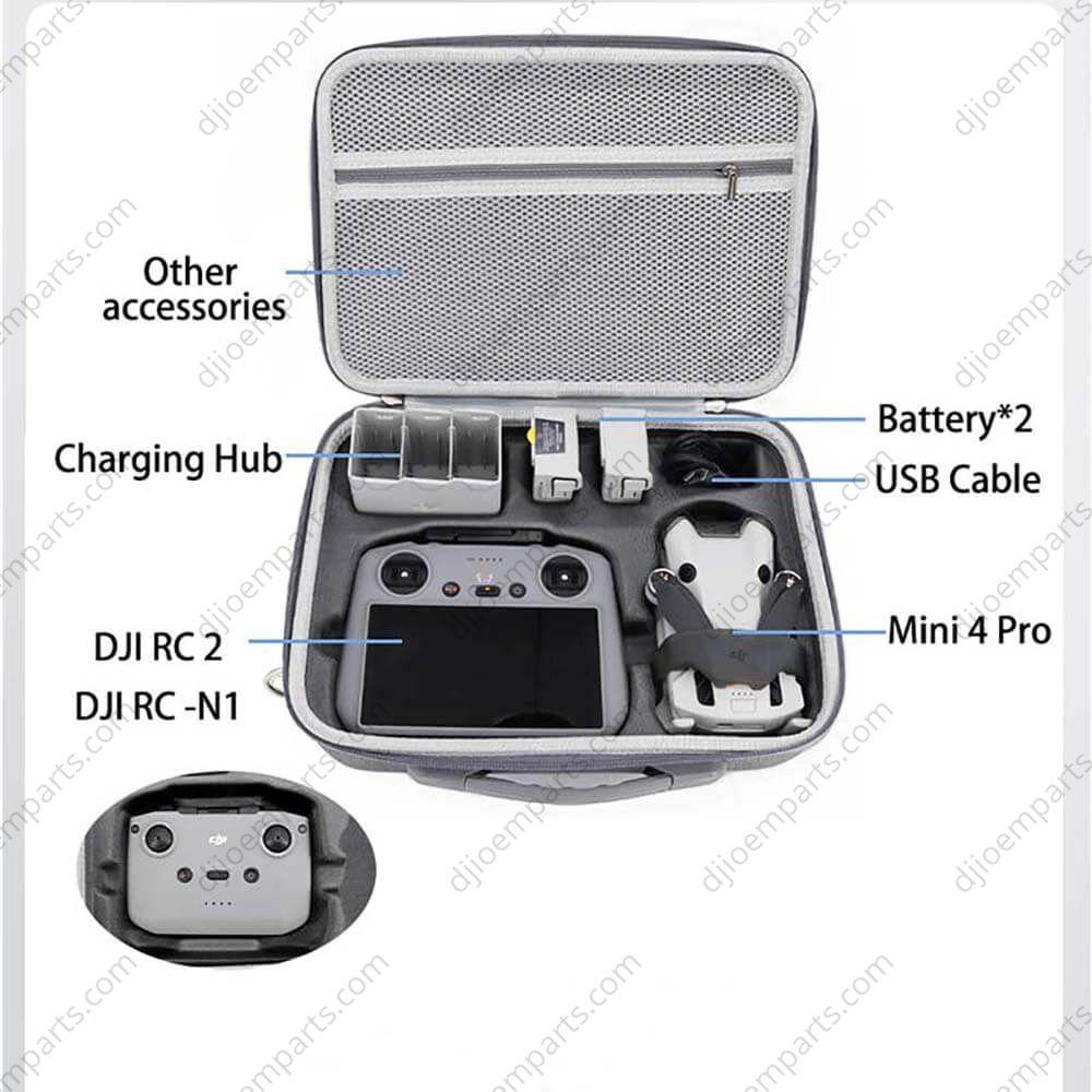 dji mini 4 pro backpack Integrated Carry Case for DJI Mini 4 Pro – djioemparts