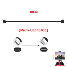 Load image into Gallery viewer, 2 pcs 12CM/30CM Phone/Tablet Cable for the RC of Mavic 2/Mavic Pro/Mavic Air/Mavic Mini/Spark
