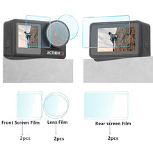 Load image into Gallery viewer, 2 Pack of Screens&Lens Protective Film for OSMO Action 4