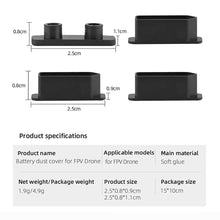 Load image into Gallery viewer, Battery Port Anti Dust Plugs for DJI FPV
