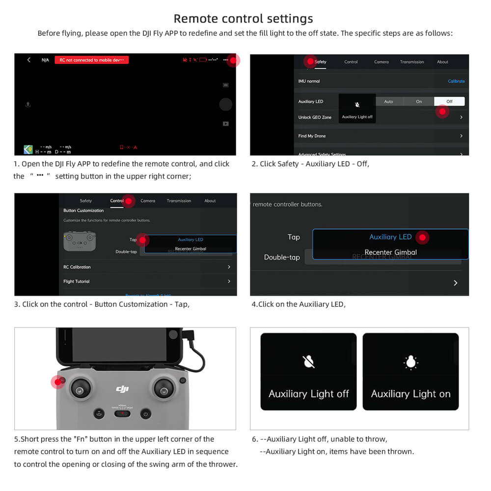 How to turn off mavic hot sale air remote