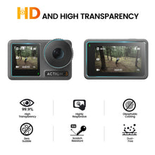 Load image into Gallery viewer, 2 Pack Screen and Lens Protective Film for OSMO Action 3