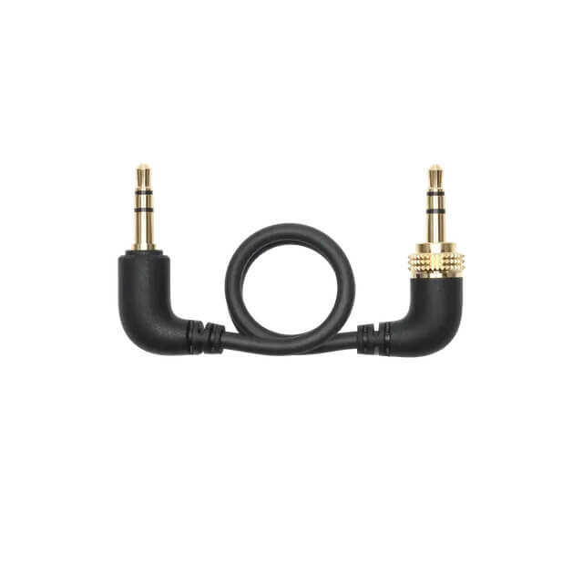 Original Locking Audio Adapter Cable (3.5mm TRS to TRS) for DJI Mic 3 RX