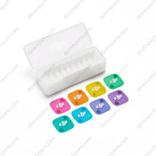 Load image into Gallery viewer, Original 8 pcs Multi-Color Magnetic Front Covers for DJI Mic Mini 2 TX