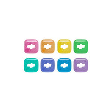Load image into Gallery viewer, Original 8 pcs Multi-Color Magnetic Front Covers for DJI Mic Mini 2S TX
