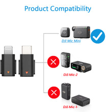 Load image into Gallery viewer, Lightning/Type-C Mobile Phone Adapter for DJI Mic Mini