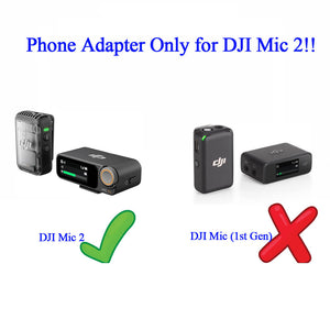 Lightning/Type-C Phone Adapter for DJI Mic 2