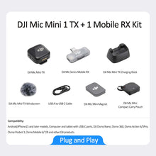 Load image into Gallery viewer, DJI Mic Mini TX and Mobile RX Kits