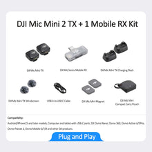 Load image into Gallery viewer, DJI Mic Mini TX and Mobile RX Kits