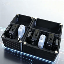 Load image into Gallery viewer, 3D Printed Magnetic Charging Case for DJI Mic Mini (2 TX + 1 Mobile RX)