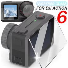Load image into Gallery viewer, 2 Pack Screens Lens Protective Glass for OSMO Action 6