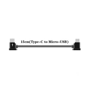 2 pcs 15CM/30CM Phone/Tablet Cable for DJI RC-N Series Controllers