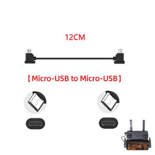 Load image into Gallery viewer, 2 pcs 12CM/30CM Phone/Tablet Cable for the RC of Mavic 2/Mavic Pro/Mavic Air/Mavic Mini/Spark