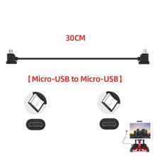 Load image into Gallery viewer, 2 pcs 12CM/30CM Phone/Tablet Cable for the RC of Mavic 2/Mavic Pro/Mavic Air/Mavic Mini/Spark