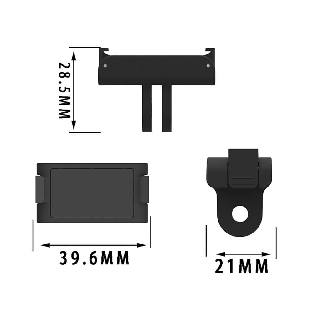 For DJI OSMO Action 3/Action 4 Magnetic Adapter 1/4 Thread