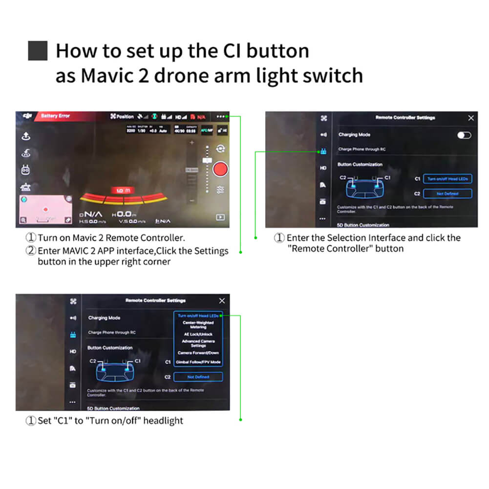 Remote Control Airdrop Delivery System for Mavic Pro/Zoom