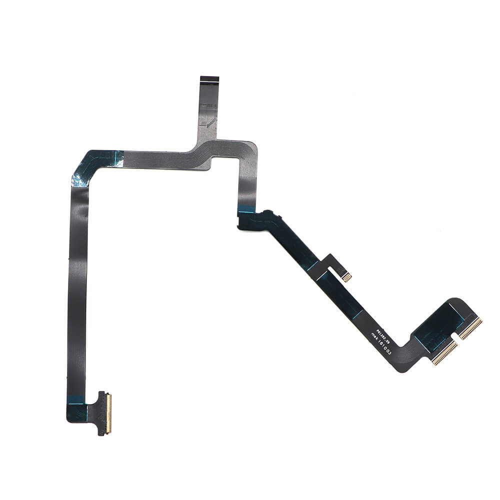 DJI gimbal ribbon cable micro fracture close up