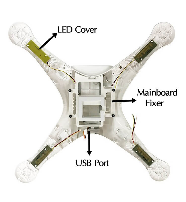 Lower Shell Housing for Phantom 3 Pro/Adv