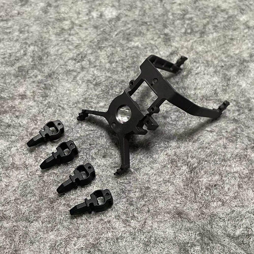 Proteggi Motore Tineer In Alluminio Per DJI Mavic Mini | 4 Pezzi Copertura Antipolvere E Antigraffio | Leggeri Lavorati CNC | Colore Rosso